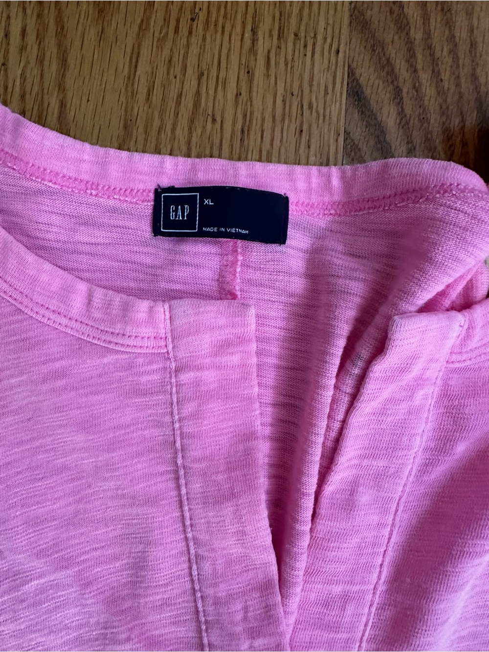 GAP Bright Pink Slub-Knit Tank Maxi Dress - Picture 2 of 3